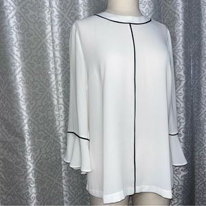 Elegant Banana Republic Cream Blouse T3